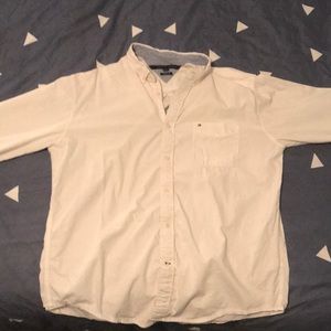 Tommy Hilfiger white button down xl